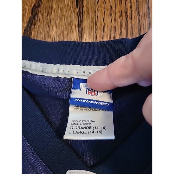 Reebok Devin Hester Chicago Bears NFL Football Jersey Youth Large 14-16 Boys - Picture 5 of 9